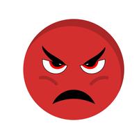 Angry Emoji Vector Icon