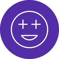 Icono de Vector de Emoji positivo