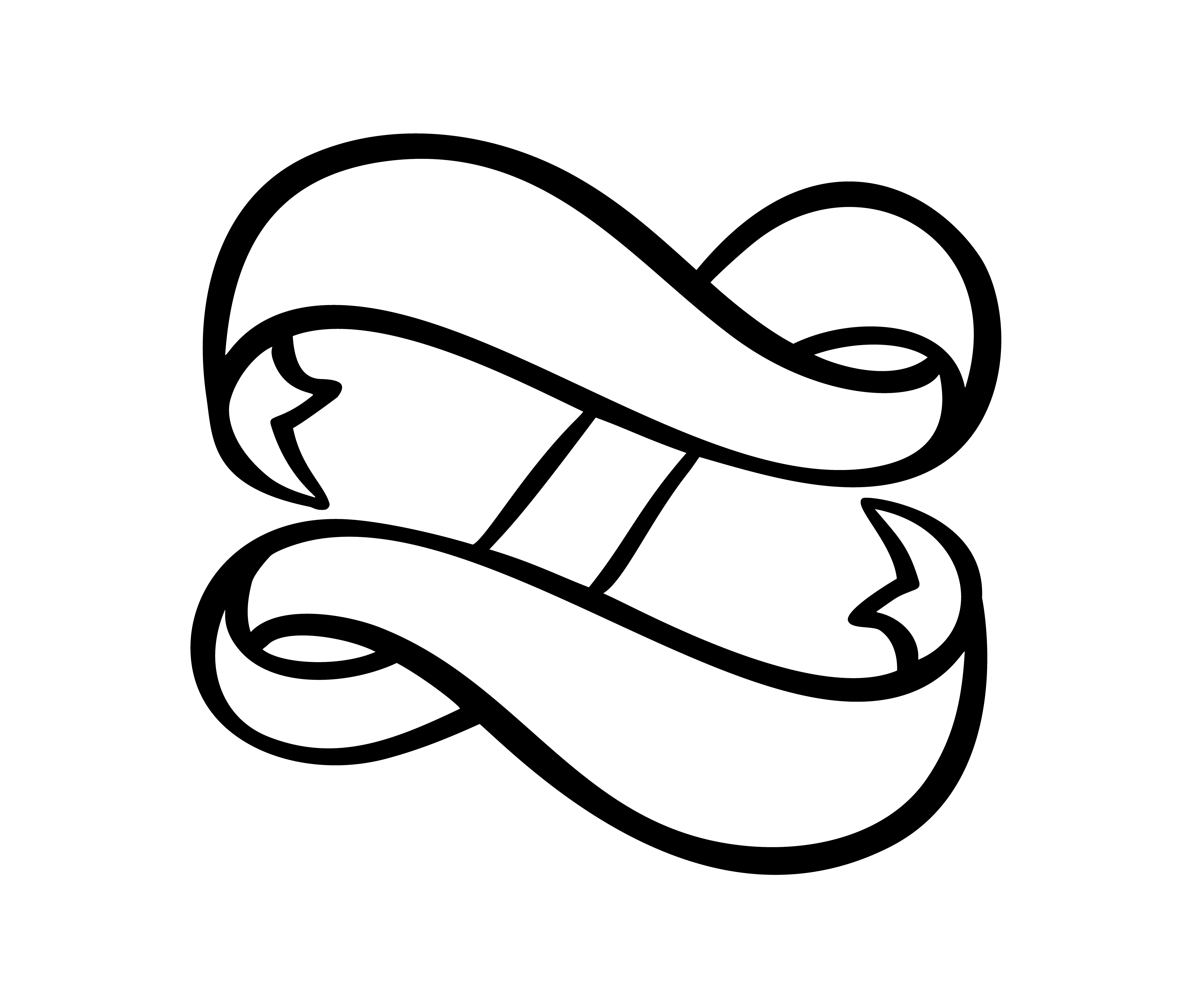Vector Illustration Vintage Ribbon Element With Place For Text