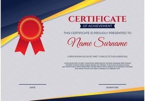 Certificate Template Vector