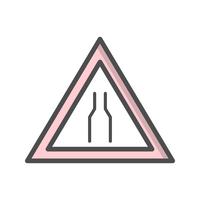 Vector Carriageway narrow Icon