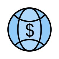 World Money Vector Icon