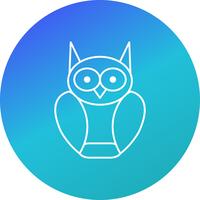 Graduate Owl Vector Icon