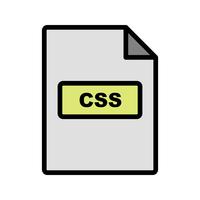 icono de vector css