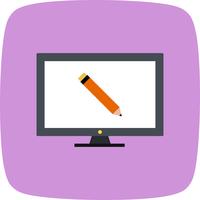 Online Education Vector Icon