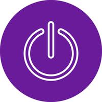 Shutdown Vector Icon