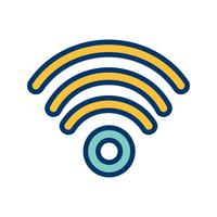 icono de vector wifi