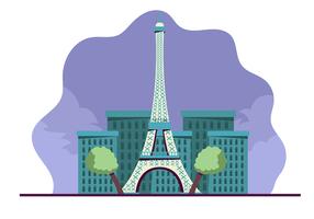 Paris Background vector