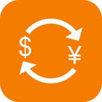 Exchange yen With Dollar Vector Icon