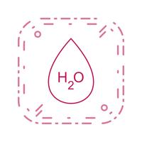 Icono de Vector de H2O