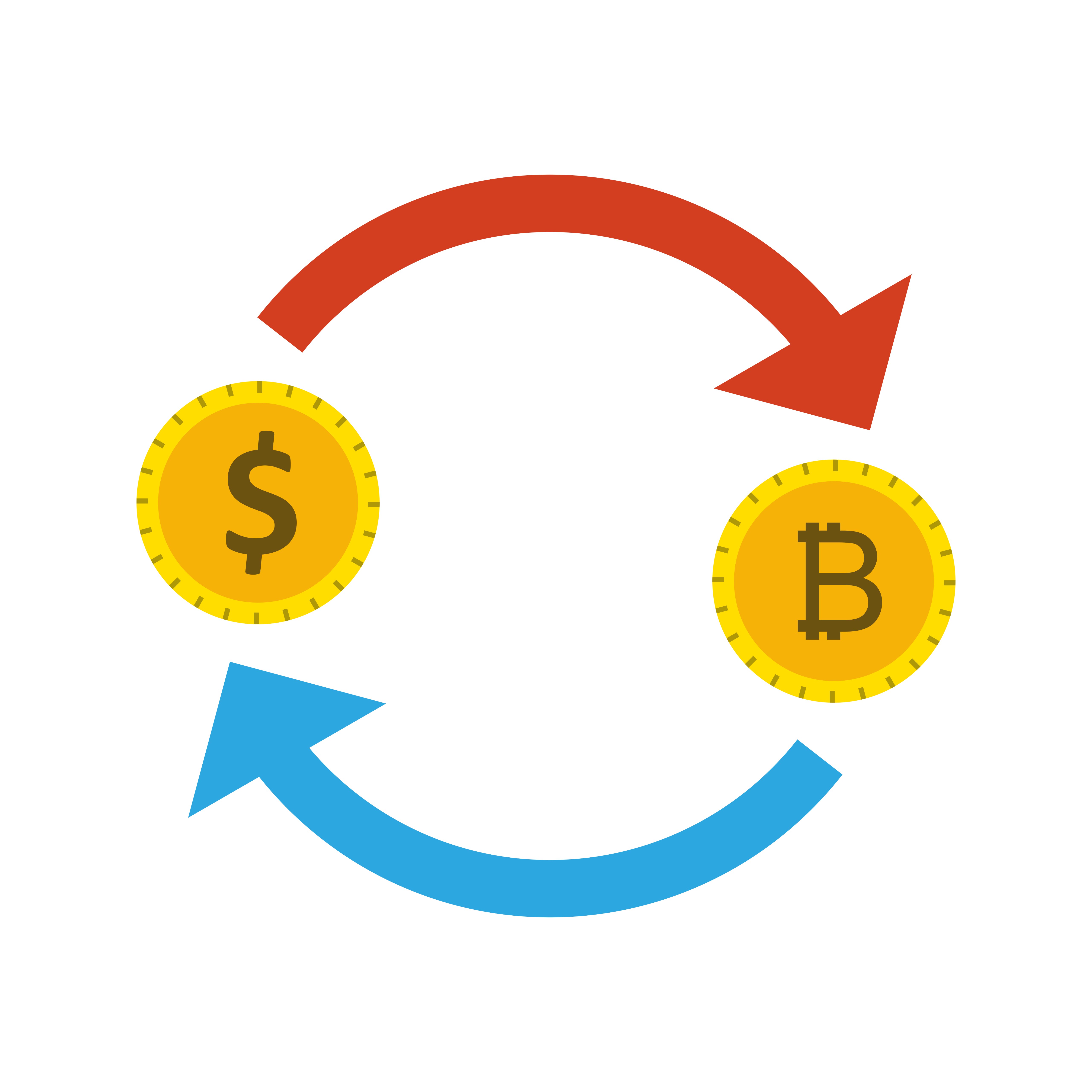 can you exchange bitcoin for dollars