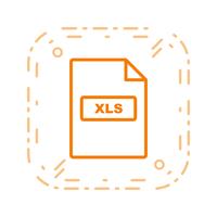 XLS Vector Icon