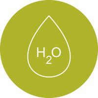 Icono de Vector de H2O