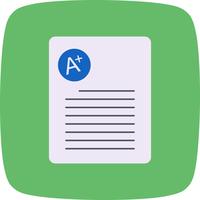 A Grade Vector Icon