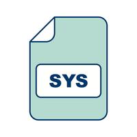 icono de vector sys