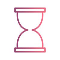 Icono de Vector de reloj de arena