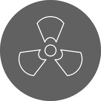 Radiation Vector Icon