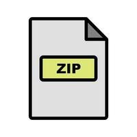 icono de vector zip
