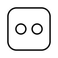 Dice Two Vector Icon