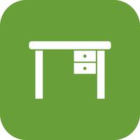 Study Table Vector Icon