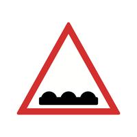 Vector Uneven road Icon