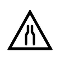 Vector Carriageway narrow Icon