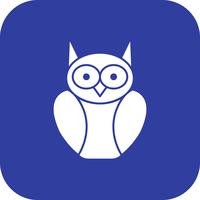 Graduate Owl Vector Icon