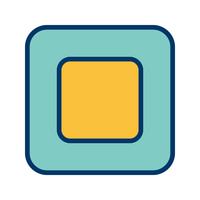 Stop Vector Icon