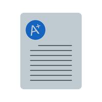 A Grade Vector Icon