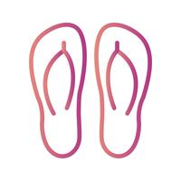 Slippers Vector Icon