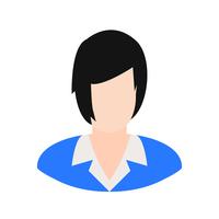 Female Scientist Vector Icon