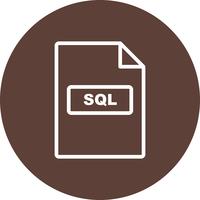 SQL Vector Icon
