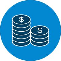 Coins Vector Icon