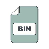 icono de vector bin