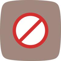 Vector No entry Icon