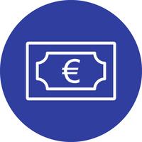 icono de vector euro