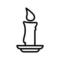 Candle Vector Icon