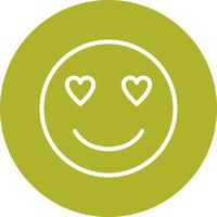 Love Emoji Vector Icon