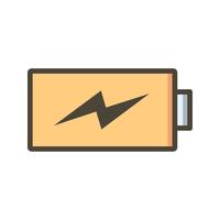 Charging Battery Vector Icon