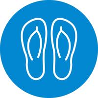 Icono de Vector de zapatillas
