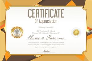 Certificate vector