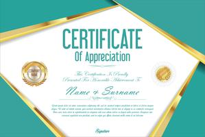 Certificado vector