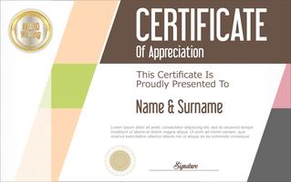 Certificate vector