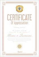 Certificate vector