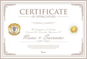 Certificate vector