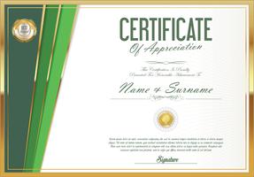 Certificado vector