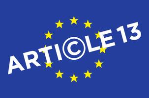 Article 13 illustration.  vector