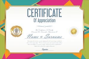 Certificate vector