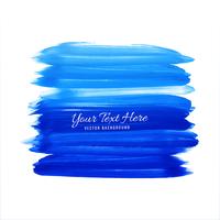 Abstract Watercolor Strokes On White Background vector