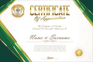 Certificate vector